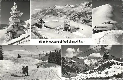 Adelboden Schwandfeldspitz Skigebiet  Kat. Adelboden