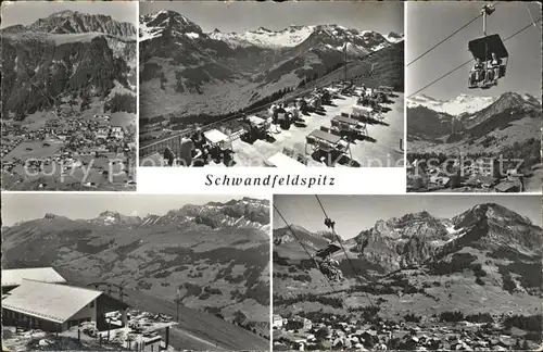 Adelboden Sesselbahn Schwandfeldspitz Kat. Adelboden