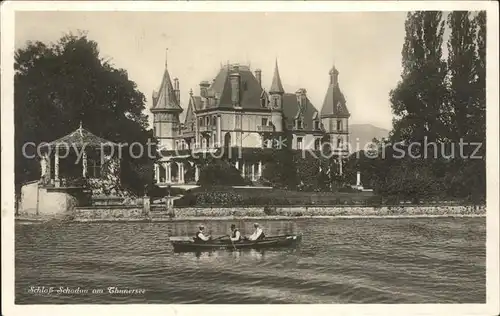 Thunersee Schloss Schadau Kat. Thun