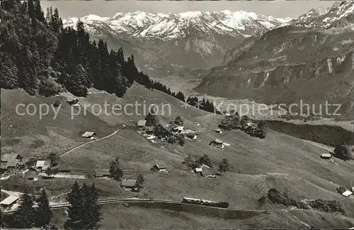 Planalp an der Brienz Rothorn Bahn Kat. Brienz