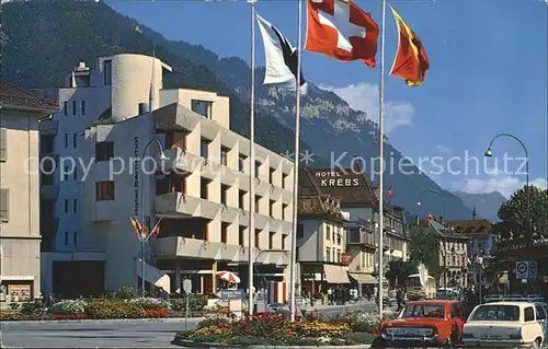 Interlaken BE Ortspartie Kat. Interlaken