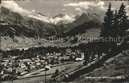 Adelboden mit Wildstrubel Kat. Adelboden