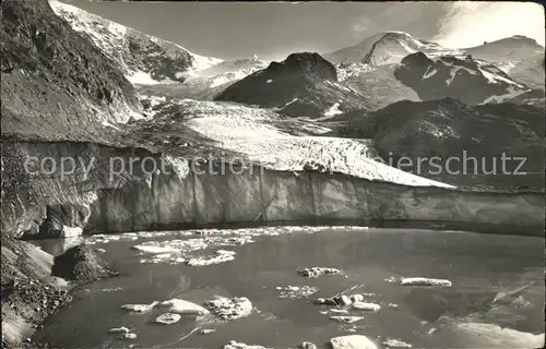 Sustenstrasse Gletschersee am Steingletscher Kat. Susten