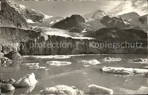 Sustenstrasse Gletschersee mim Steingletscher Gwaechtenhorn Tierberg Kat. Susten