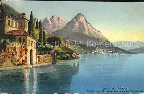 Lago di Lugano Oria del Piccola mondo antico Kat. Italien