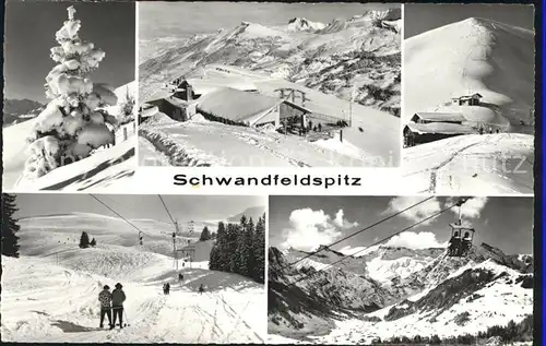 Adelboden Schwandfeldspitz Skigebiet Kat. Adelboden