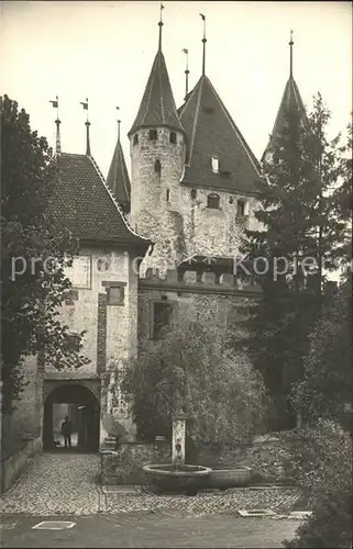 Thun BE Schloss historisches Museum  Kat. Thun