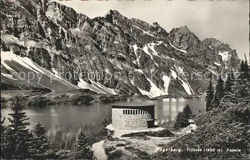 Truebsee OW Kapelle Alpen Kat. Engelberg