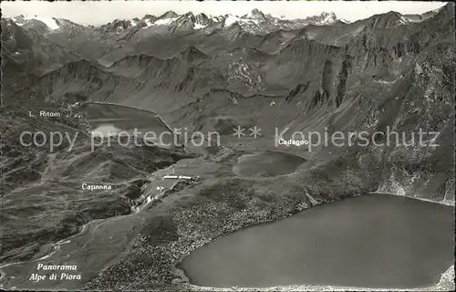 Alpe di Piora Panorama Bergsee Alpen
