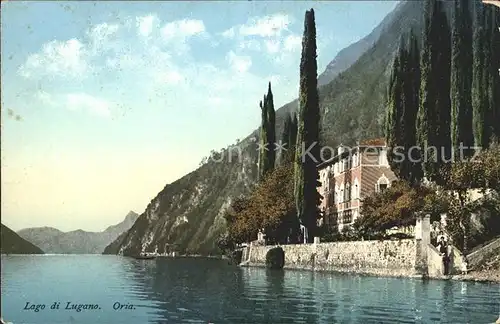 Oria Lago di Lugano Villa Marchese Brusati Luganersee / Lugano /Bz. Lugano City