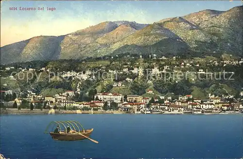 Locarno TI dal lago / Locarno /Bz. Locarno