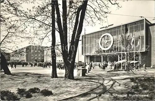 Basel BS Schweizer Mustermesse Kat. Basel