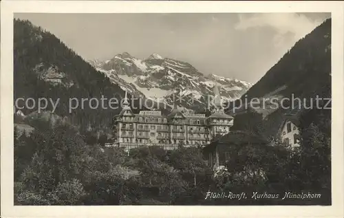 Fluehli Ranft Kurhaus Nuenalphorn Alpen / Sachseln OW /Bz. Obwalden