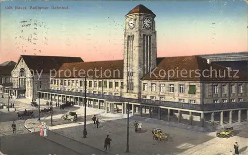 Basel BS Badischer Bahnhof Kat. Basel