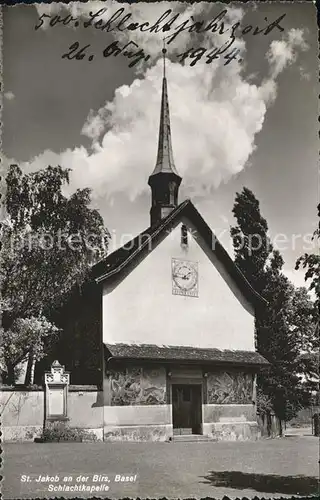 Basel BS St Jakob an der Birs Schlachtkapelle Kat. Basel