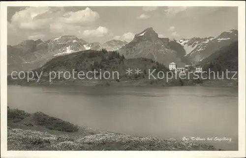 Engelberg OW Truebsee Berghotel Alpenpanorama Kat. Engelberg