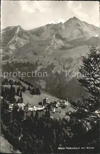 Maria Rickenbach Panorama mit Brisen Schweizer Voralpen / Niederrickenbach /Bz. Nidwalden