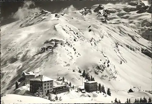 Truebsee OW Berghotel mit Titlis Urner Alpen Kat. Engelberg