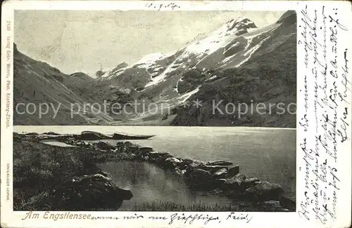 Engstlensee Uferpartie am See Alpen Kat. Innertkirchen