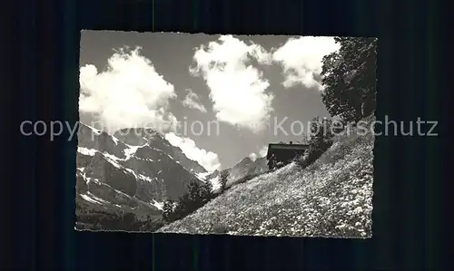 Engelberg OW Landschaft am Bergli Kat. Engelberg