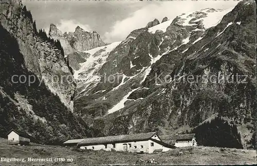 Engelberg OW Herrenrueti Alpen Kat. Engelberg