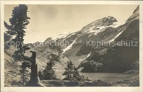 Engstlensee mit Titlis und Reissend Nollen Urner Alpen Kat. Innertkirchen