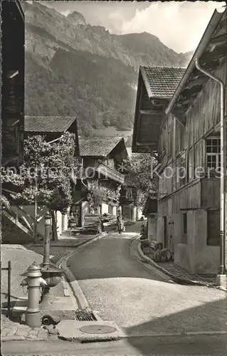 Brienz BE Dorfpartie Kat. Brienz