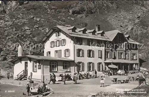 Sustenstrasse Hotel Steingletscher Kat. Susten