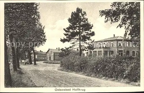 Haffkrug Ostseebad Dorfpartie