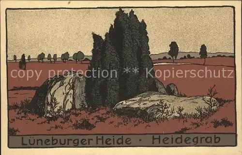 Lueneburger Heide Heidegrab Kat. Walsrode