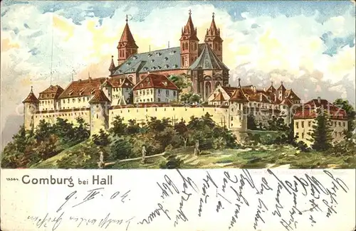 Hall Schwaben Comburg Kat. Schwaebisch Hall