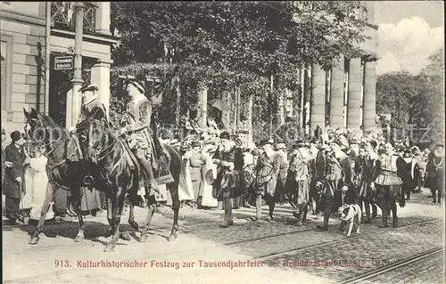 Cassel Kassel Festzug zur Tausendjahrfeier 1913 Kat. Kassel
