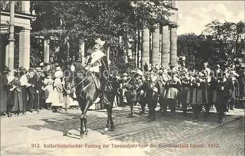 Cassel Kassel Kulturhistorischer Festzug zur Tausendjahrfeier der Residenzstadt Kat. Kassel