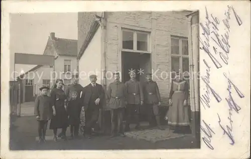 Militaria WK1 reserve infanterie regiment 245 Telegraphie Abtl. Gruppenfoto  Kat. WK1