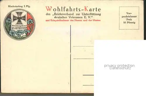 Militaria Generaele Stab Deutschland Kriegsminister Wild v. Hohenborn Wohlfarts Karte WK1