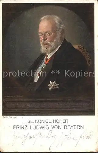 Adel Preussen Prinz Ludwig von Bayern  Kat. Koenigshaeuser
