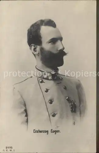 Adel Preussen Erzherzog Eugen  Kat. Koenigshaeuser