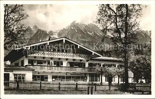 Schoenau Berchtesgaden Gasthaus Zillnhaeusl Kat. Berchtesgaden