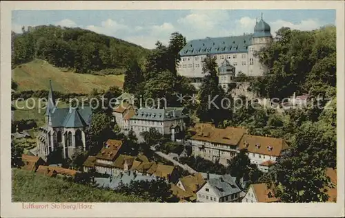 Stolberg Harz Luftkurort Schloss Kirche Kat. Stolberg Harz