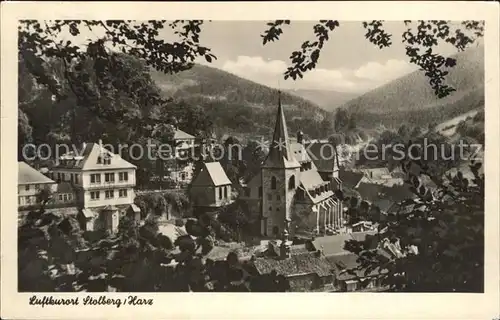 Stolberg Harz Luftkurort Kirche Kat. Stolberg Harz