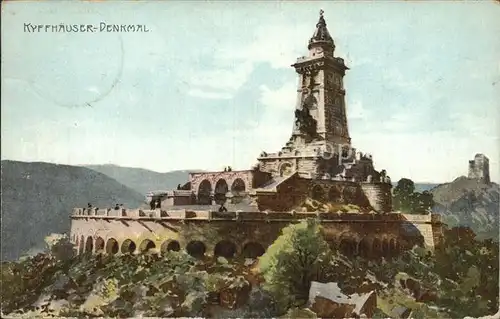 Kyffhaeuser Kaiser Wilhelm Denkmal Kat. Bad Frankenhausen