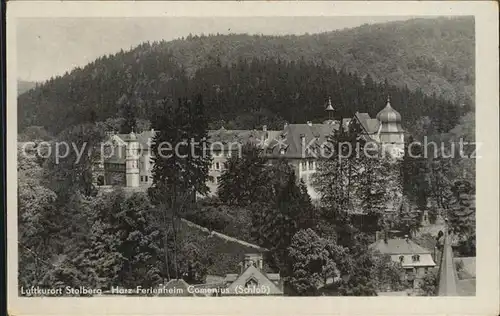 Stolberg Harz Ferienheim Comenius Schloss Kat. Stolberg Harz