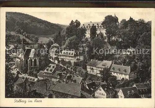 Stolberg Harz Ortsansicht Kat. Stolberg Harz