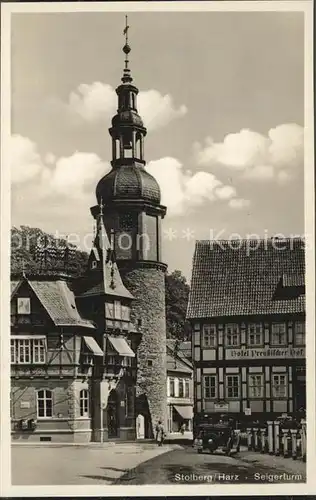 Stolberg Harz Seigerturm Kat. Stolberg Harz