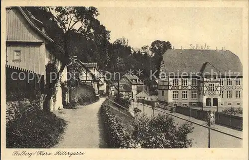 Stolberg Harz Rittergasse Kat. Stolberg Harz