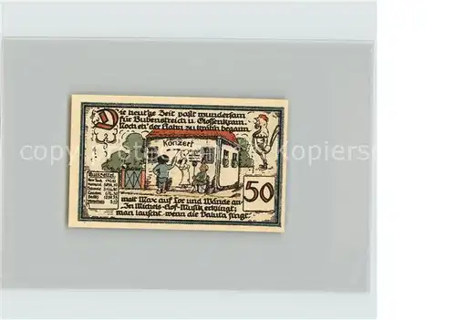 Gatersleben Max und Moritz 50 Pfennig Kat. Gatersleben