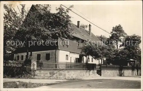 Ostritz Mariental Gasthof Bergfrieden  Kat. Ostritz