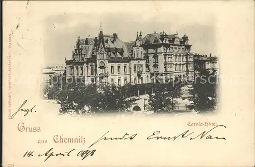 Chemnitz Carola Hotel Kat. Chemnitz