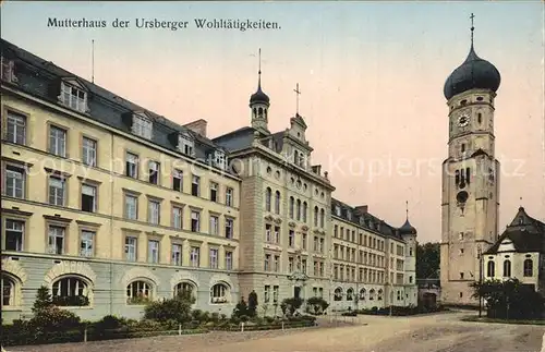 Ursberg Mutterhaus Ursberger Wohltaetigkeiten Kat. Ursberg