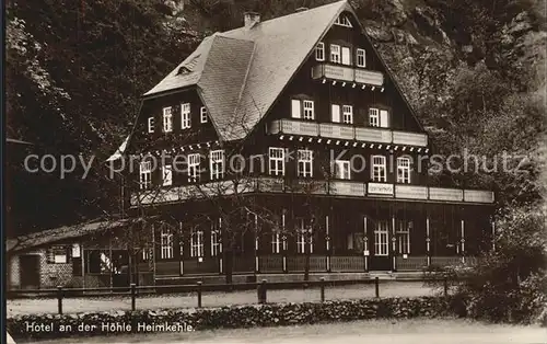 Uftrungen Hotel an der H?hle Heimkehle Kat. Uftrungen